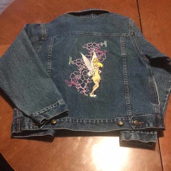Disney Jackets & Coats Disney Tinkerbell Jean Jacket Poshmark